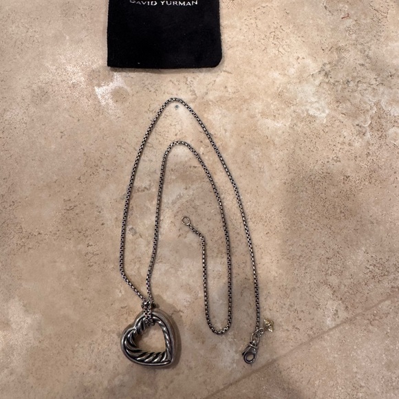 David Yurman Cable Heart Pendant